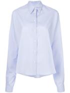Mm6 Maison Margiela Loose-fit Shirt - Blue