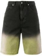 J.w.anderson Shaded Denim Shorts, Men's, Size: 46, Black, Cotton