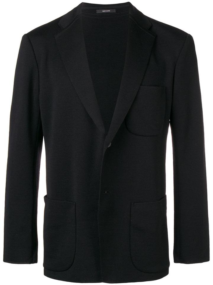 Issey Miyake Men Single Breasted Dinner Jacket - Black