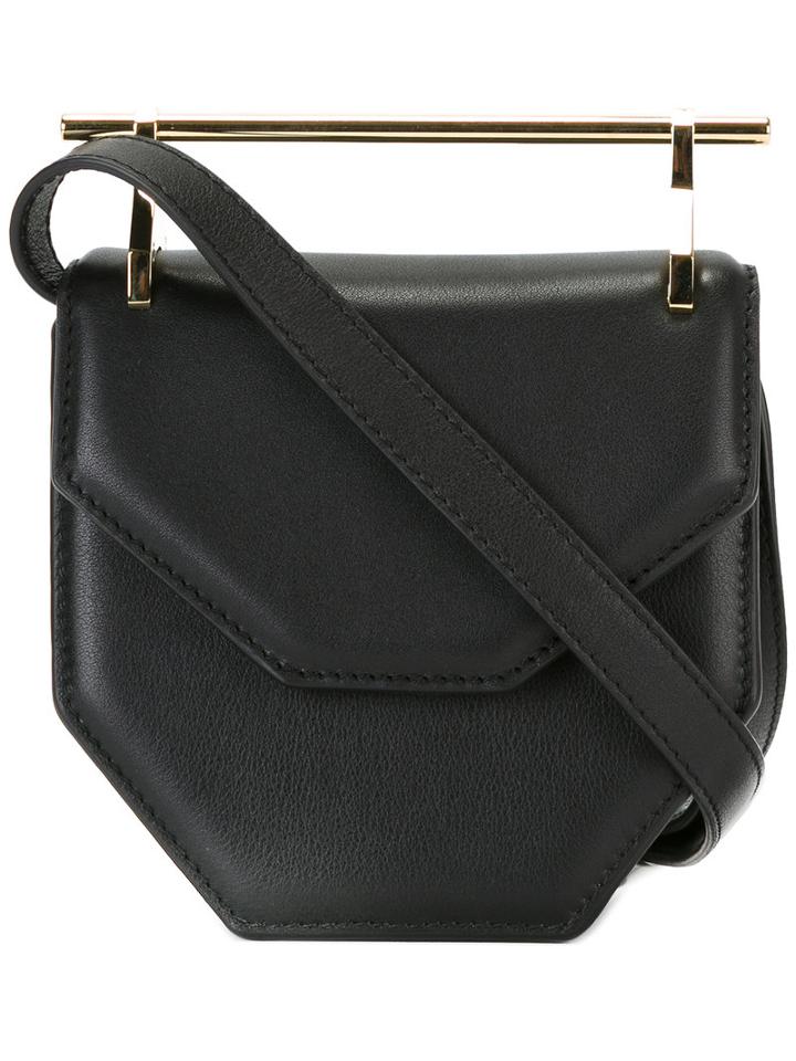 M2malletier Cross Body Bag, Women's, Black, Calf Leather