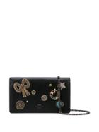 Coach Ornament Feature Mini Bag - Black