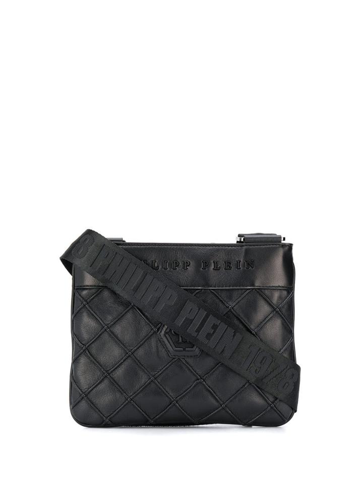 Philipp Plein Geometric Crossbody Bag - Black