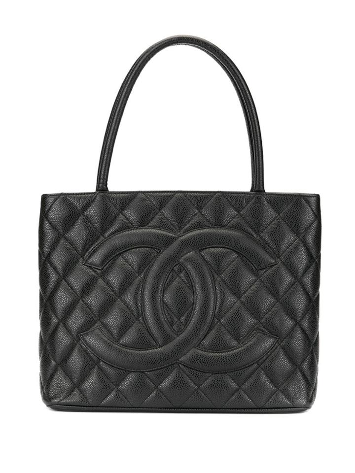 Chanel Pre-owned Medallion Hand Bag - Black