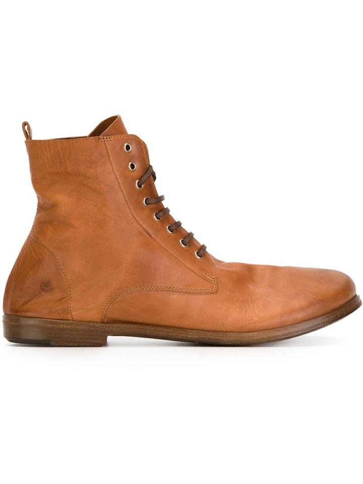 Marsèll Lace-up Boots, Women's, Size: 37.5, Brown, Leather