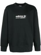 Adidas Printed Logo Sweatshirt - Black