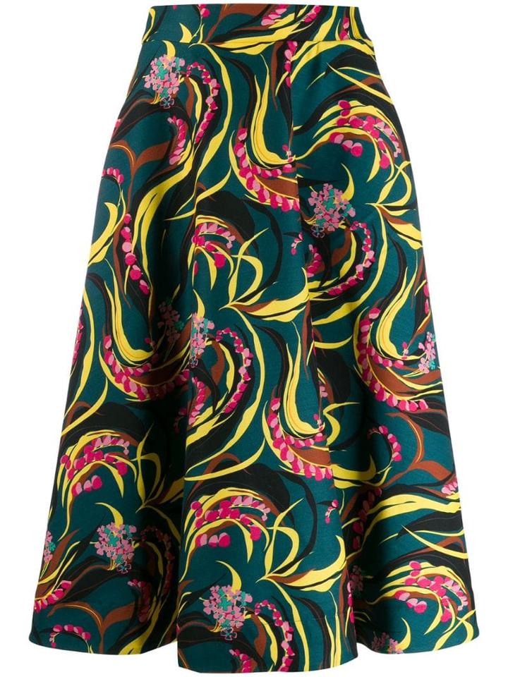 La Doublej Circle Skirt - Blue