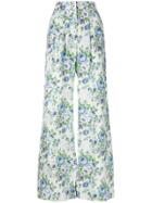 Zimmermann Floral Print Flared Trousers - Multicolour
