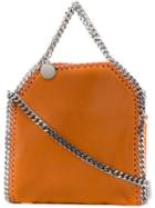 Stella Mccartney - Small Falabella Shoulder Bag - Women - Artificial Leather/metal - One Size, Yellow/orange, Artificial Leather/metal