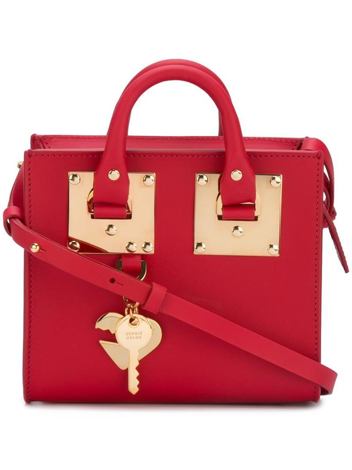 Sophie Hulme Mini 'albion' Box Crossbody