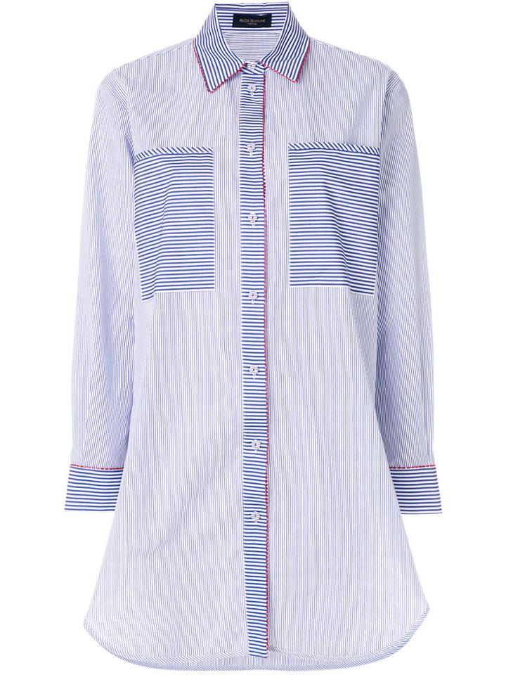 Piazza Sempione Striped Shirt - Blue