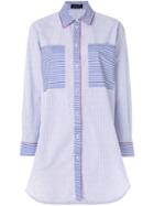 Piazza Sempione Striped Shirt - Blue