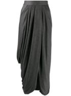 Isabel Marant Draped Front Skirt - Grey