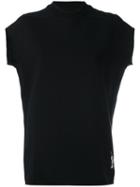 Rick Owens Drkshdw - Panelled Tank Top - Women - Cotton - One Size, Black, Cotton