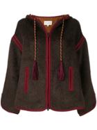 Etro Zip-up Hooded Jacket - Brown