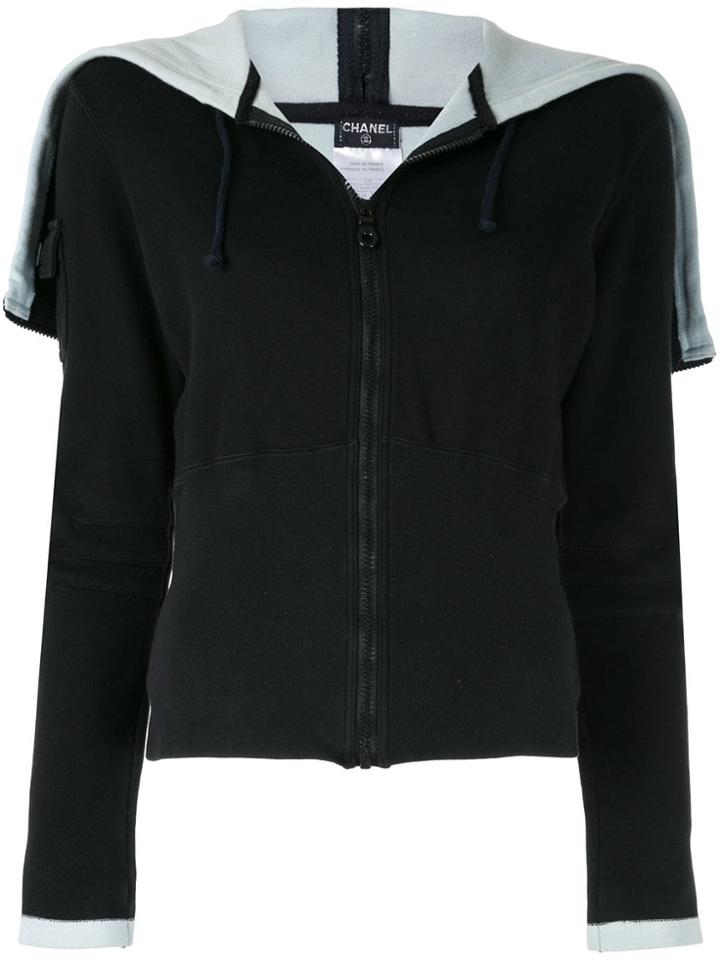 Chanel Vintage Zip-up Hoodie - Black