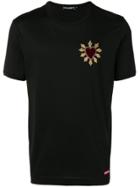 Dolce & Gabbana Heart Embroidered T-shirt - Black