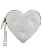 Anya Hindmarch Chubby Heart Clutch Bag - Metallic