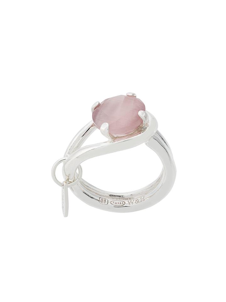 Wouters & Hendrix Technofossils Cat's Eye Ring - Metallic