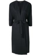 Roberto Collina Wrap Dress - Black