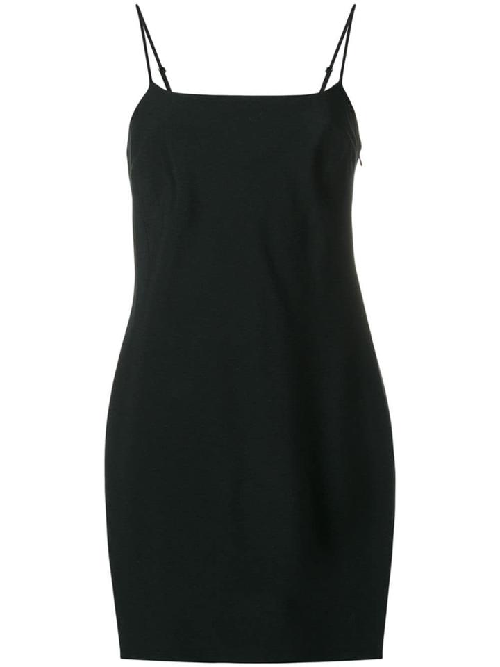 T By Alexander Wang Slim-fit Mini Dress - Black