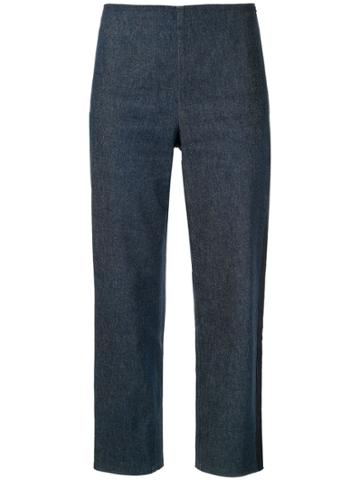 Chanel Pre-owned Long Pants - Blue