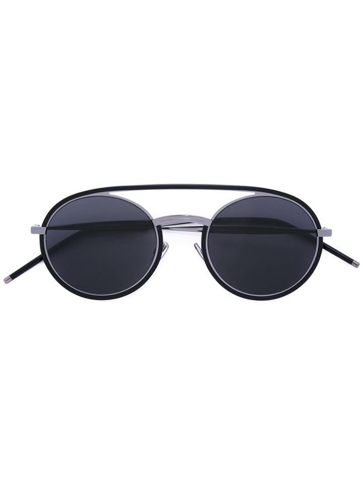 Dior Eyewear Round Frame Sunglasses - Black