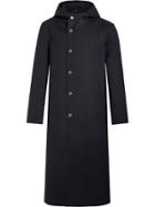 Mackintosh Alyx Black Bonded Cotton Hooded Coat