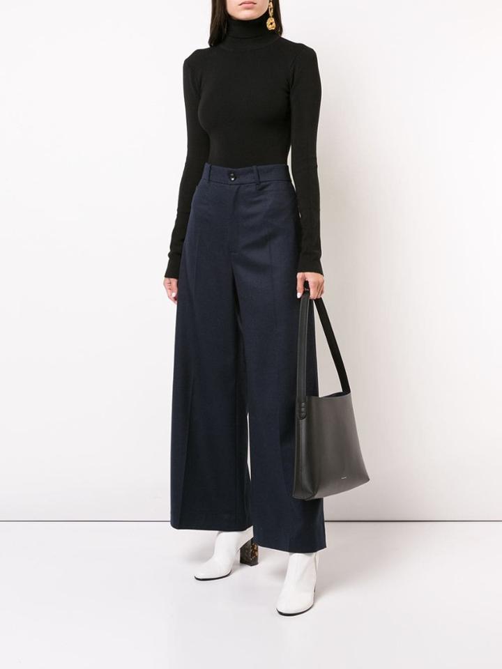 Mansur Gavriel Hobo Shoulder Bag - Black