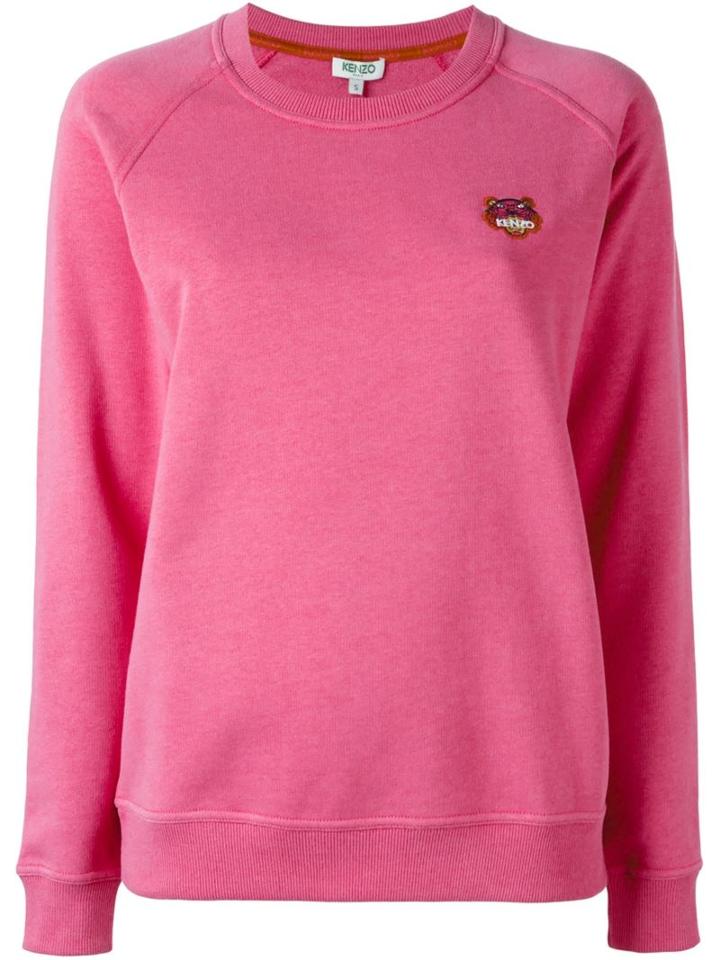 Kenzo 'mini Tiger' Sweatshirt, Women's, Size: Large, Pink/purple, Cotton