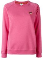 Kenzo 'mini Tiger' Sweatshirt, Women's, Size: Large, Pink/purple, Cotton