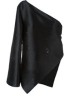 Erika Cavallini Neha Top, Women's, Size: 40, Black, Polyester/silk