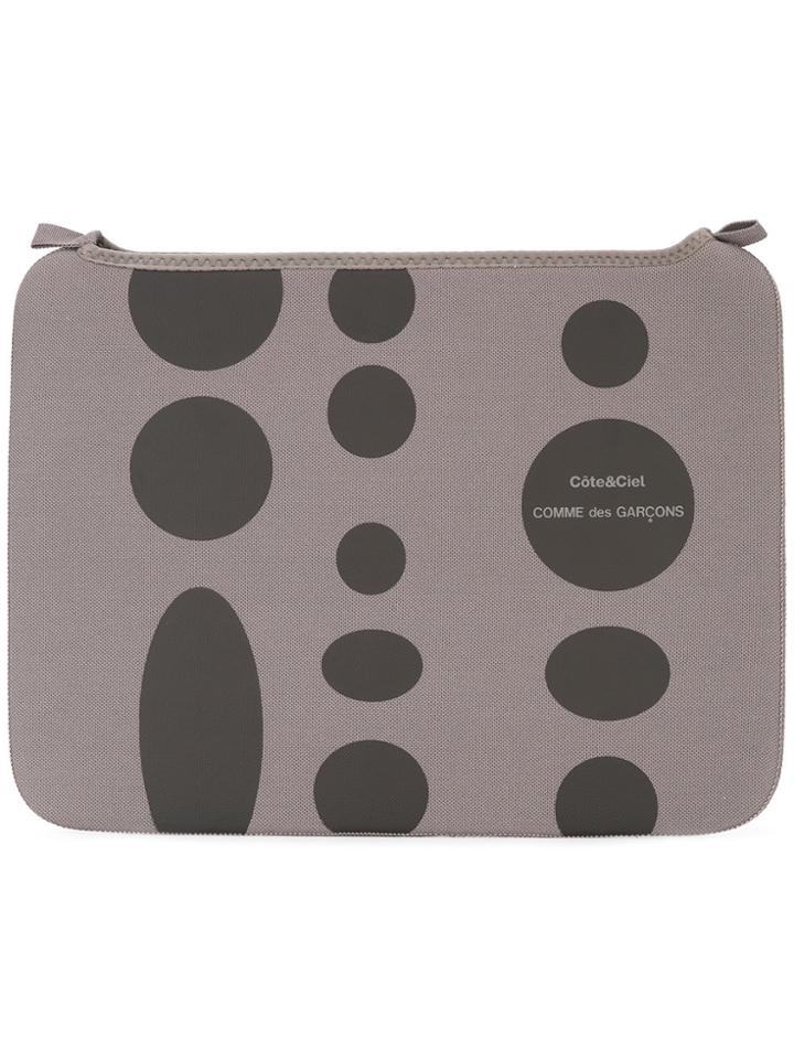 Comme Des Garçons Wallet Polka Dot Wallet - Grey