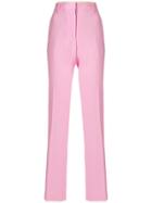 No21 Straight Leg Trousers - Pink & Purple