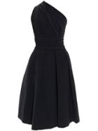 Preen By Thornton Bregazzi Athena Asymmetric Dress, Women's, Size: Medium, Black, Nylon/spandex/elastane/triacetate