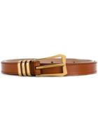 Givenchy Western Buckle Belt - Brown