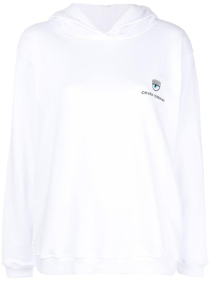 Chiara Ferragni Hooded Sweatshirt - White