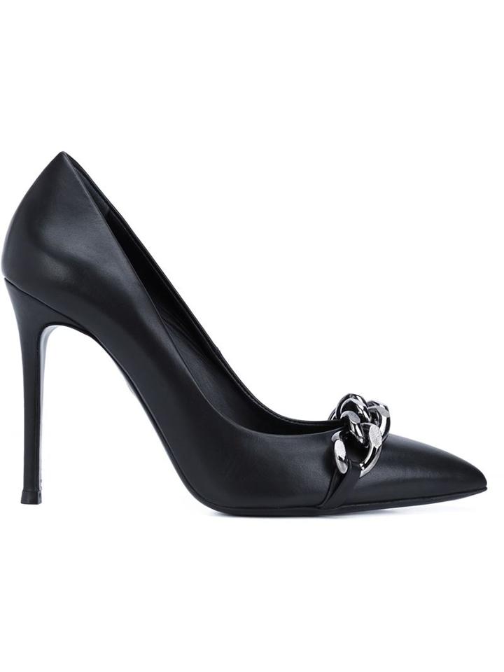 Thomas Wylde Chain Detail Stiletto Pumps