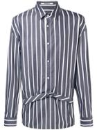 Chalayan Striped Shirt - Grey