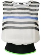 Diesel - Taura Vest Top - Women - Polyester - Xs, Black, Polyester