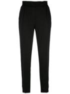 Reinaldo Lourenço Tapered Trousers - Black