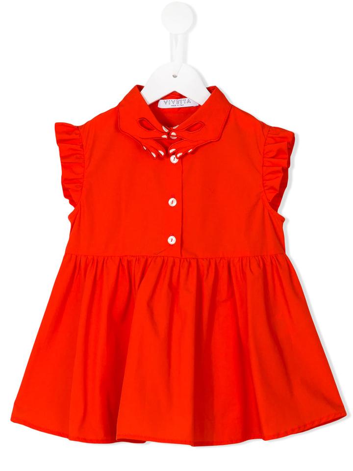 Vivetta Kids Scoiattolo Shirt, Girl's, Size: 10 Yrs, Red