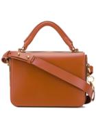 Sophie Hulme - Classic Cross Body Tote - Women - Calf Leather - One Size, Brown, Calf Leather