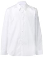 Helmut Lang White Logo Formal Shirt