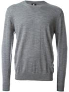 Ps By Paul Smith Crew Neck Jumper, Men's, Size: Small, Grey, Merino