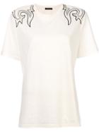Wandering Embroidered T-shirt - White