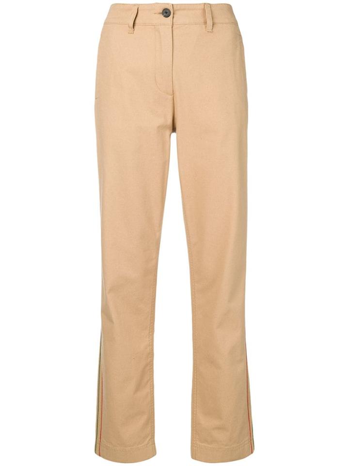 Tommy Hilfiger Straight-leg Trousers - Neutrals