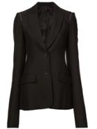 Vera Wang Stitching Detail Blazer - Black