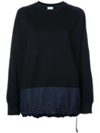 En Route Drawstring Hem Sweatshirt, Women's, Size: 1, Black, Cotton
