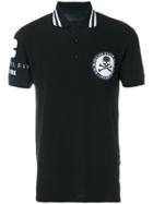 Philipp Plein Side Polo Shirt - Black