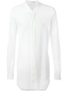 Rick Owens Dimpled Effect Shirt, Men's, Size: 50, White, Cotton
